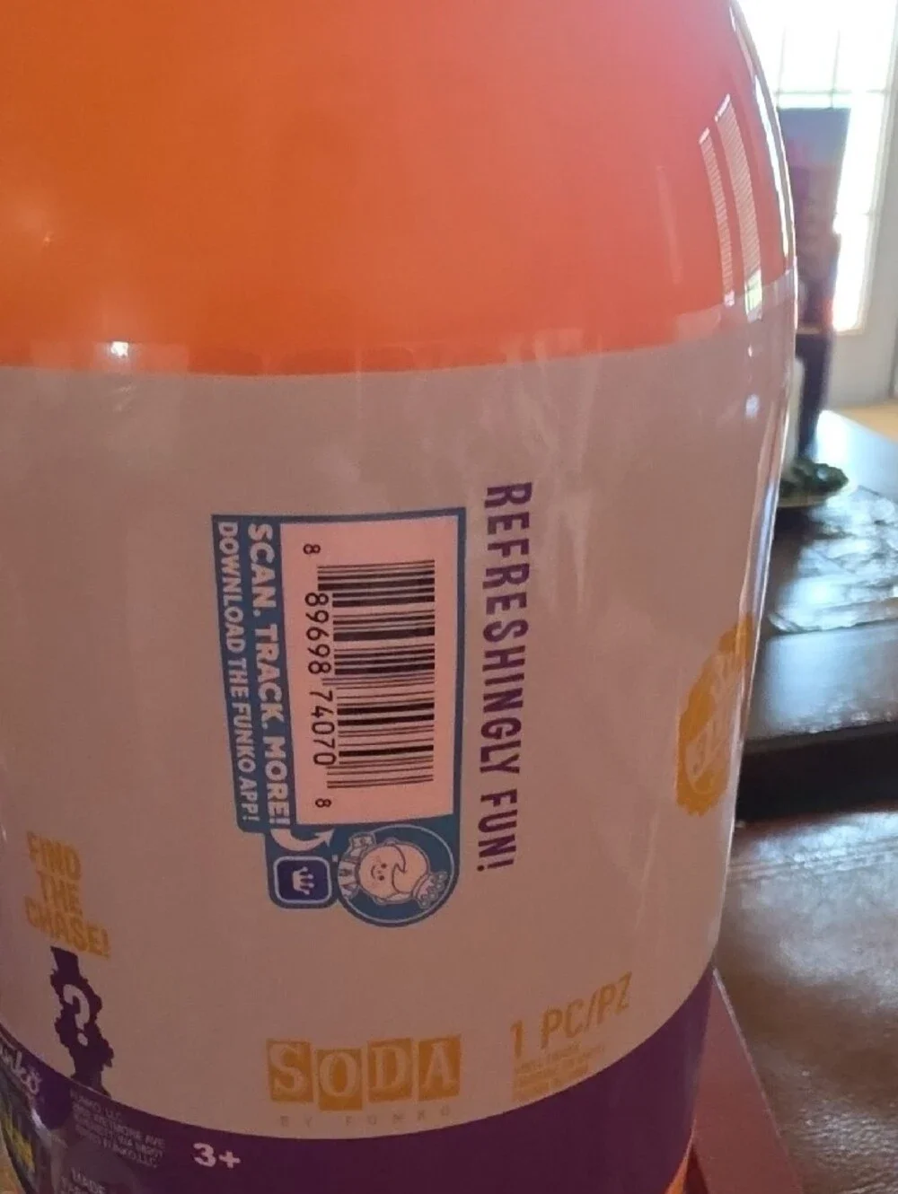 Funko Willy Wonka Soda Figure - Orange, Purple & Tan
